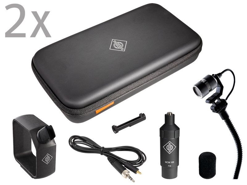 NEUMANN ノイマン MCM 114 STEREO SET PIANO ◇ ミニチュアクリップ