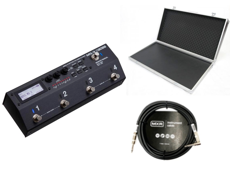 BOSS ボス MS-3＋PS-1C BLK＋DCIS10R マルチエフェクター スイッチング