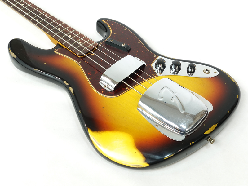 Fender Custom Shop 1961 Jazz Bass Heavy Relic 3-Tone Sunburst USA 