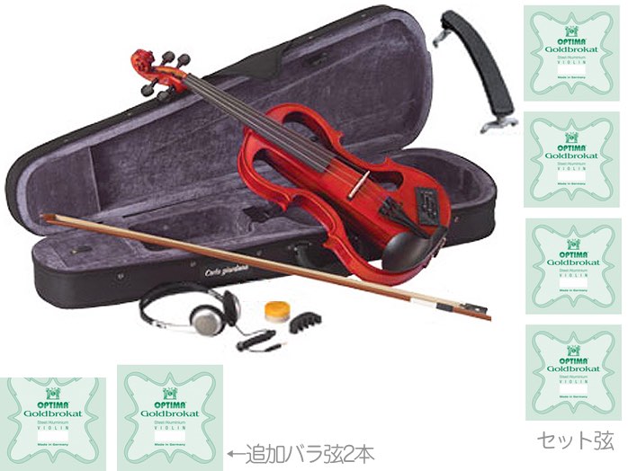 カルロジョルダーノ EV-202(C) エレクトリックバイオリン Carlo Giordano/エレクトリック バイオリン EV-202【カルロ