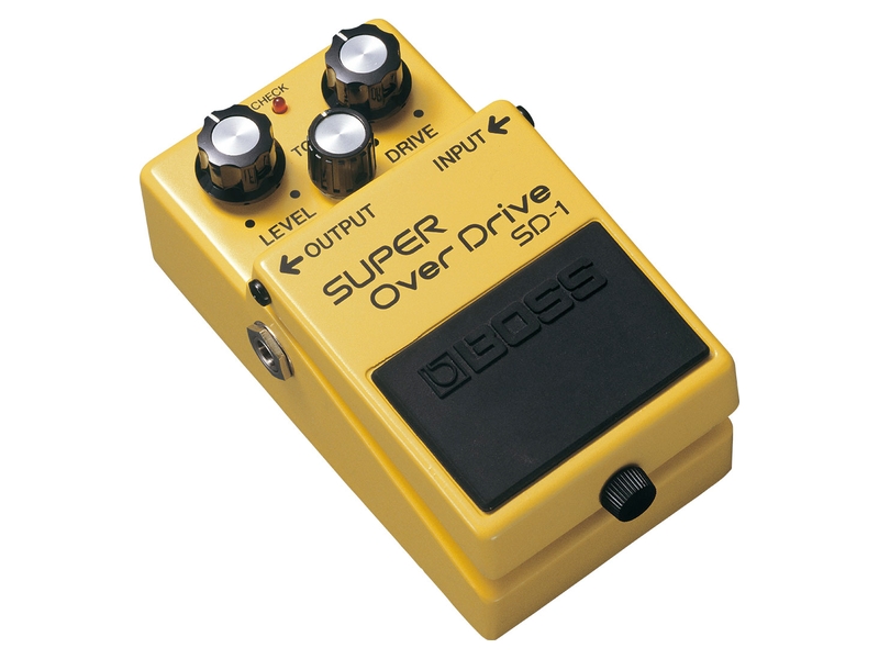 BOSS ( ボス ) SD-1 SUPER OverDrive コンパクト エフェクター ...