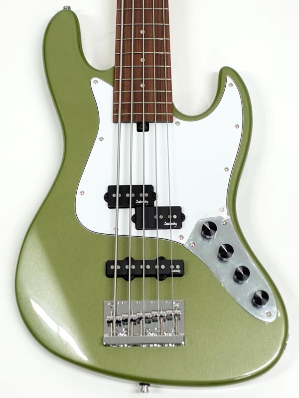 Sadowsky ME21 HP5 MR / Solid Sage Green Metallic High Polish