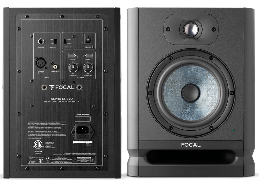 Focal Alpha 65 Evo スタジオモニタースピーカー Amazon.com: Focal Alpha 65 Evo 6.5 inch Powered Studio
