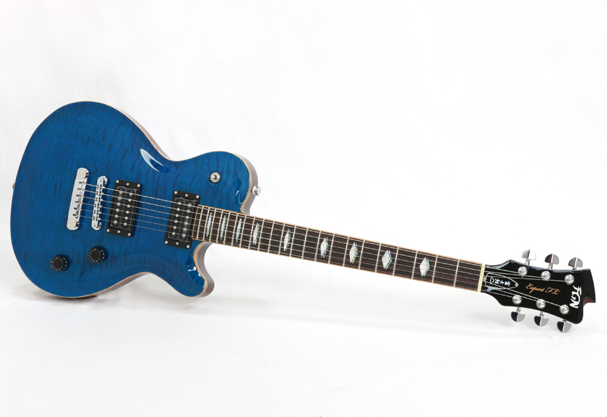 FgN ( フジゲン ) Expert EFL-FM Emerald Blue 日本製 エレキギター