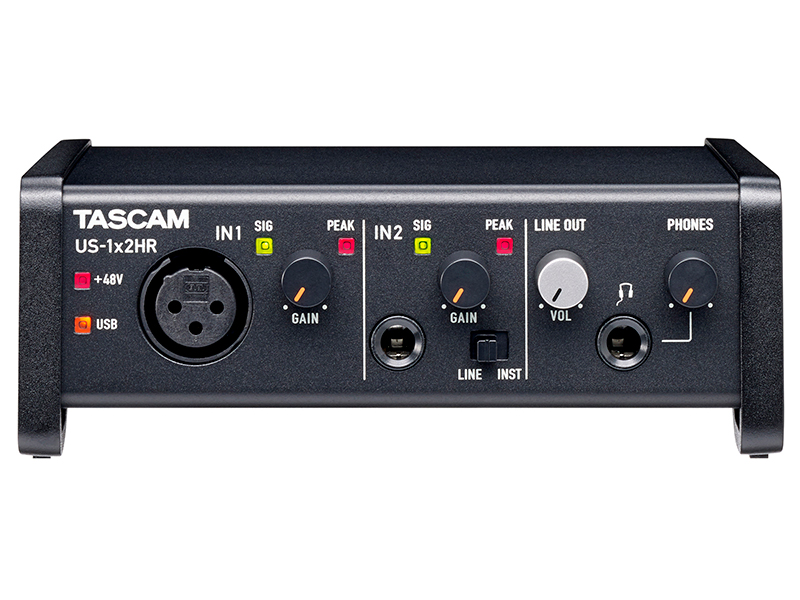 TASCAM タスカム US-1x2HR・［オーディオインターフェイス