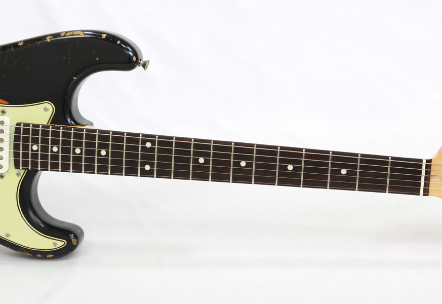 J.W.Black Guitars JWB-JP-S / Black over 3TS / Heavy Aged