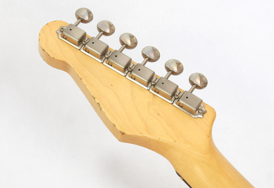 J.W.Black Guitars JWB-JP-S / Black over 3TS / Heavy Aged