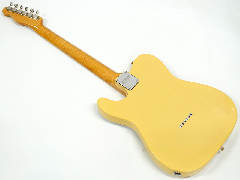 K.Nyui Custom Guitars KNTE Bird's eye Maple Neck / Butterscotch