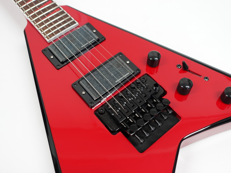 jackson ジャクソン ランディ 変形ギター フライングV レッド