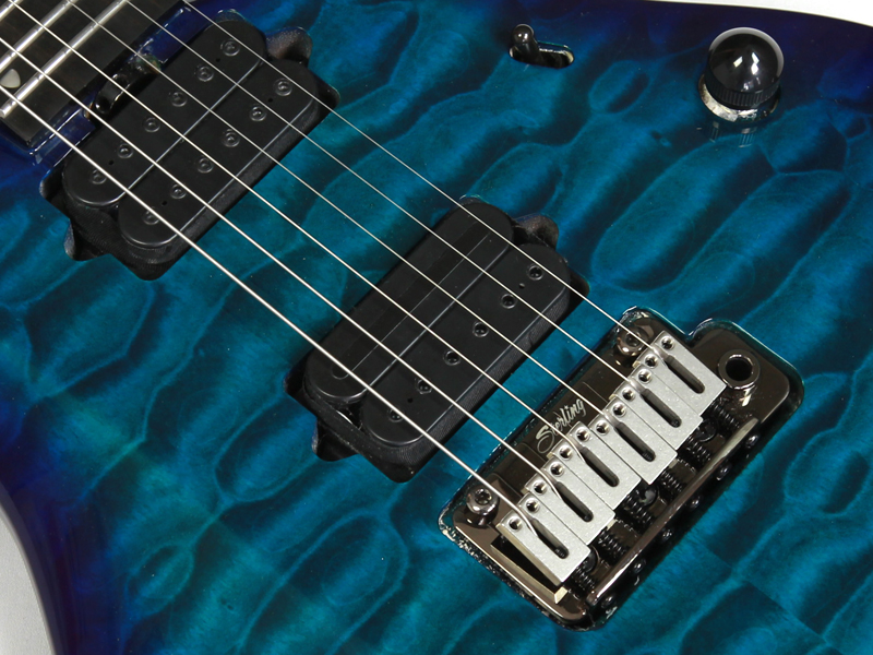 Sterling by Musicman MAJESTY MAJ200XQM Cerulean Paradise 40 Sterling by Musicman MAJESTY MAJ200XQM Cerulean Paradise 40