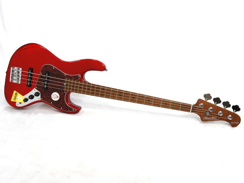 Bacchus バッカス WL4-STD/RSM CAR ウッドライン エレキベース ロース