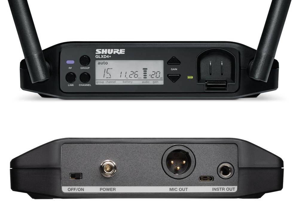 SHURE シュア / GLXD24R+J/SM58-Z2 2台セット他 SHURE、GLXD24R+