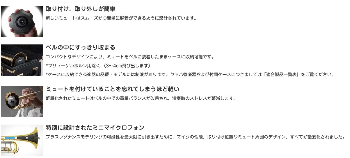 Amazon | ヤマハ YAMAHA サイレントブラス ホルン用 SB3X
