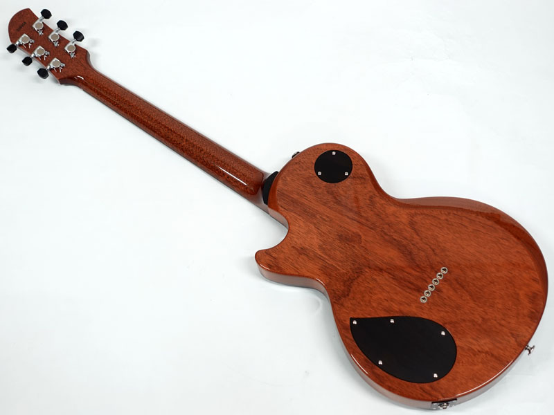 ギター bizen Grain Flat Top Hollow Bizen Works『Grain Flat Quilted Maple/Honduras Mahogany