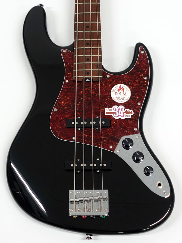 Bacchus バッカス WL4-STD/RSM BLK ウッドライン エレキベース