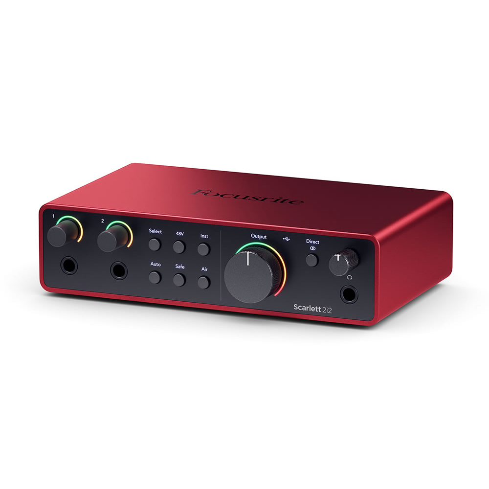 Focusrite フォーカスライト Scarlett 2i2 (gen4) 国内正規品