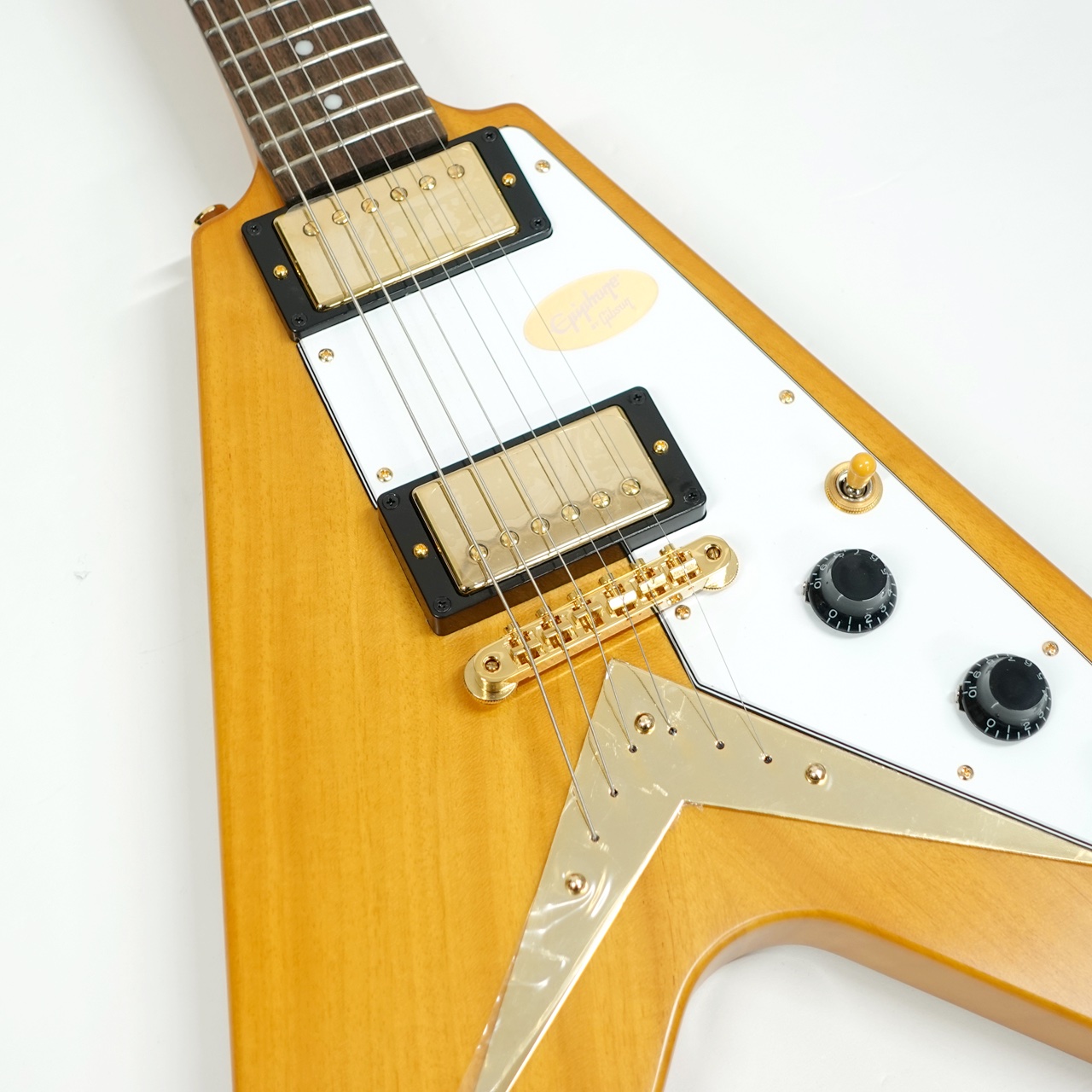 Epiphone エピフォン 1958 Korina Flying V Aged Natural フライングV