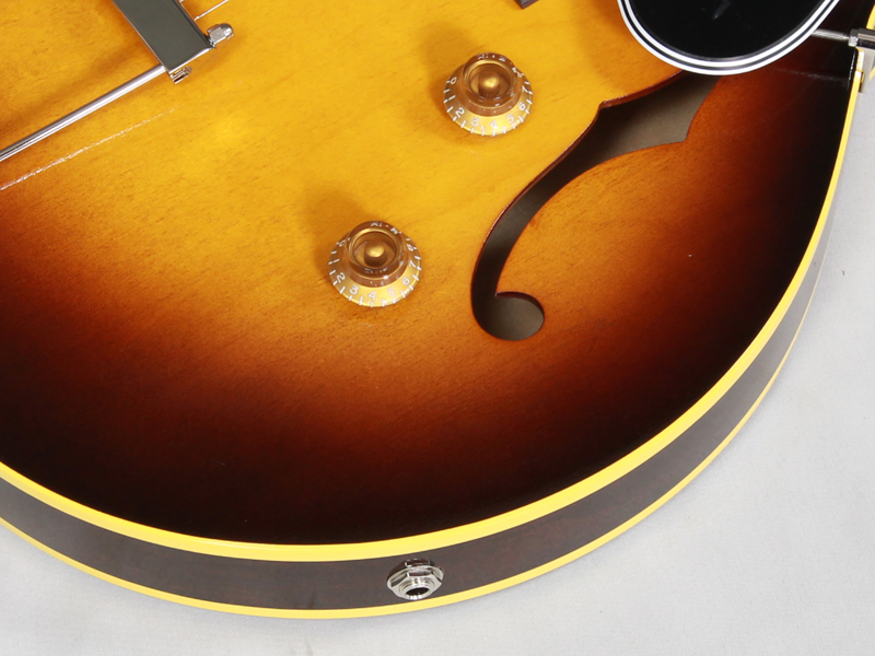 KING SNAKE Muddy Tobacco Sunburst フルアコ エレキギター