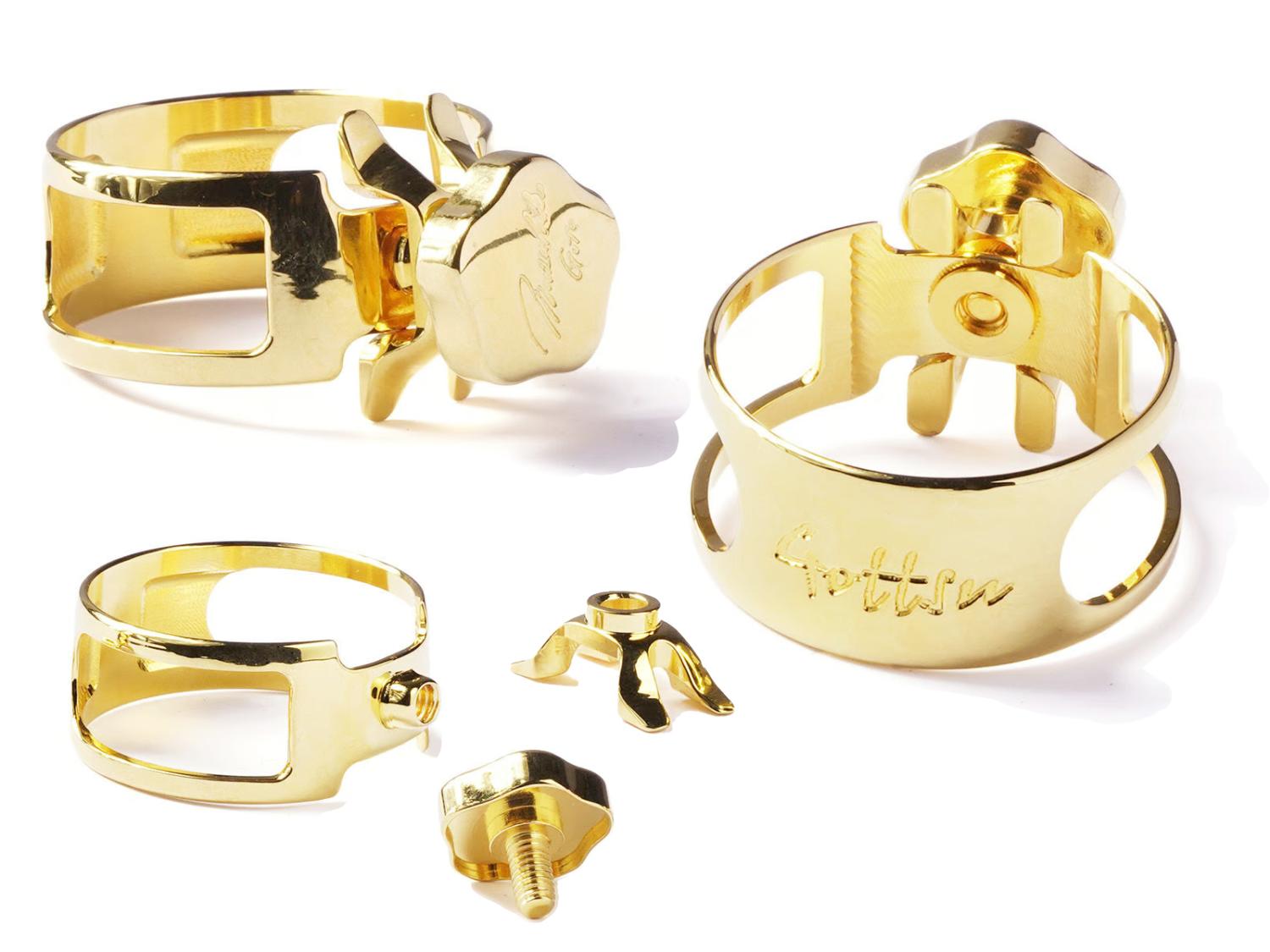 Boston Sax Shop リガチャー　金メッキ　テナーサックスラバー用 Boston Sax Shop リガチャー 金メッキ テナーサックスラバー用