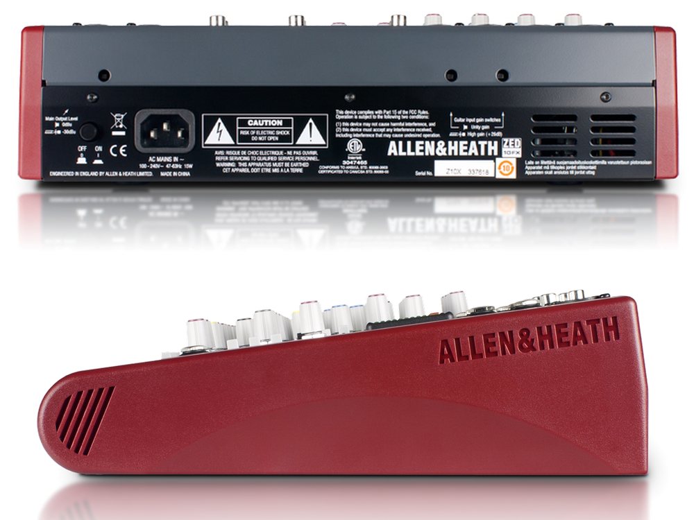 ALLEN&HEATH ZED 10FX アナログミキサー