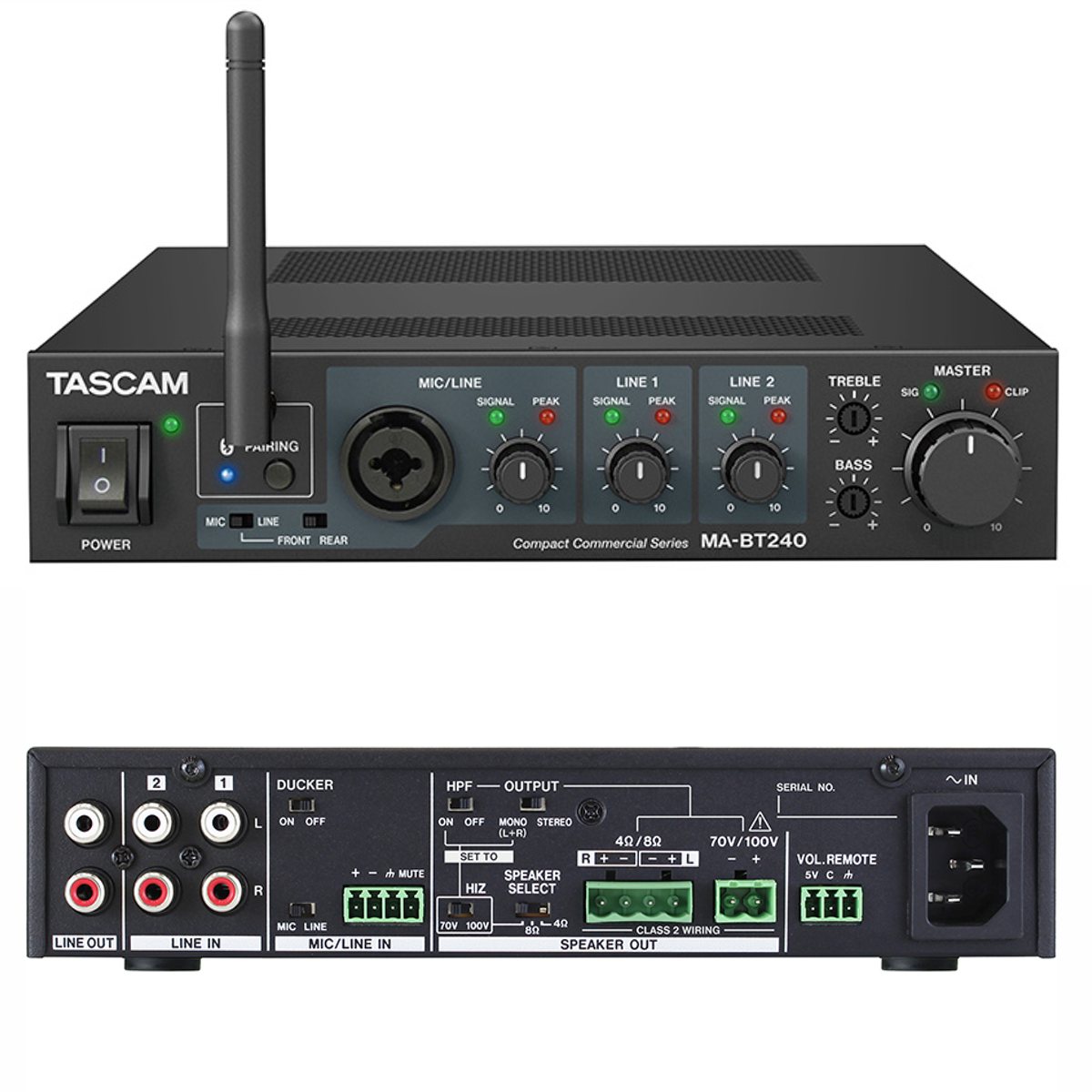 TASCAM タスカム MA-BT240 ◇ Bluetooth対応 パワーアンプ ハイ TASCAM タスカム MA-BT240 ◇ Bluetooth対応 パワーアンプ ハイ