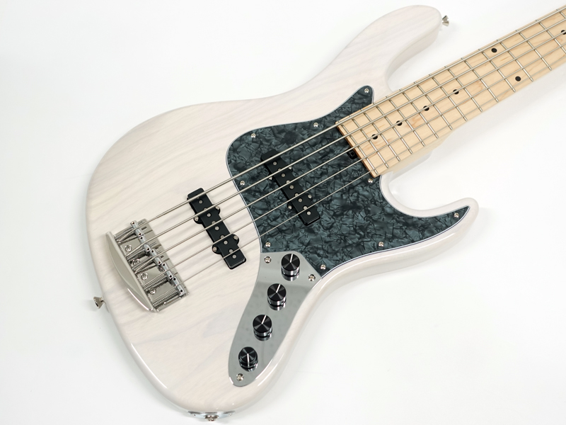 Kikuchi Guitars Hermes MV5 / Trans White #047 | ワタナベ楽器 Kikuchi Guitars Hermes MV5 / Trans White #047 | ワタナベ楽器