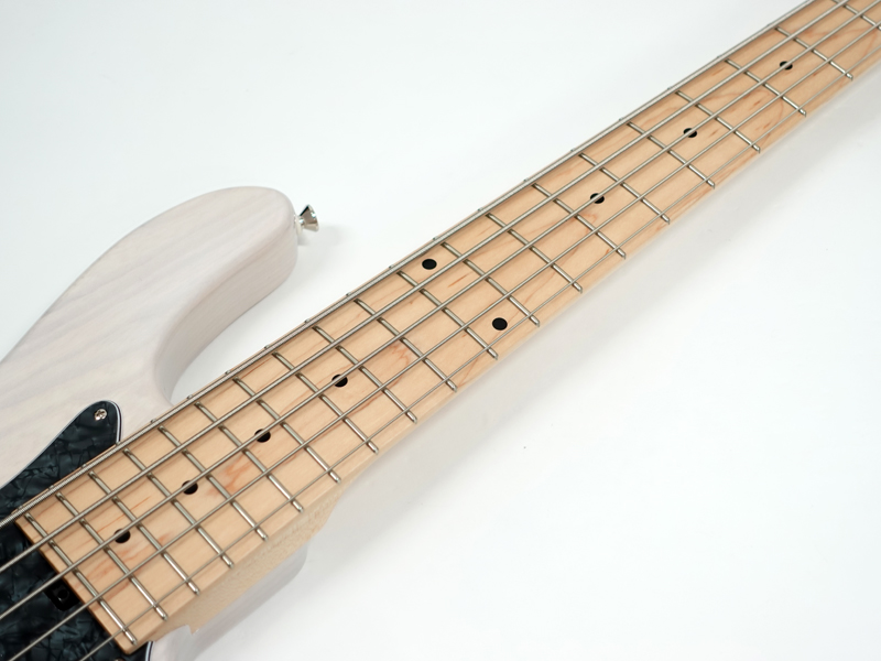 Kikuchi Guitars Hermes MV5 / Trans White #047 | ワタナベ楽器 Kikuchi Guitars Hermes MV5 / Trans White #047 | ワタナベ楽器
