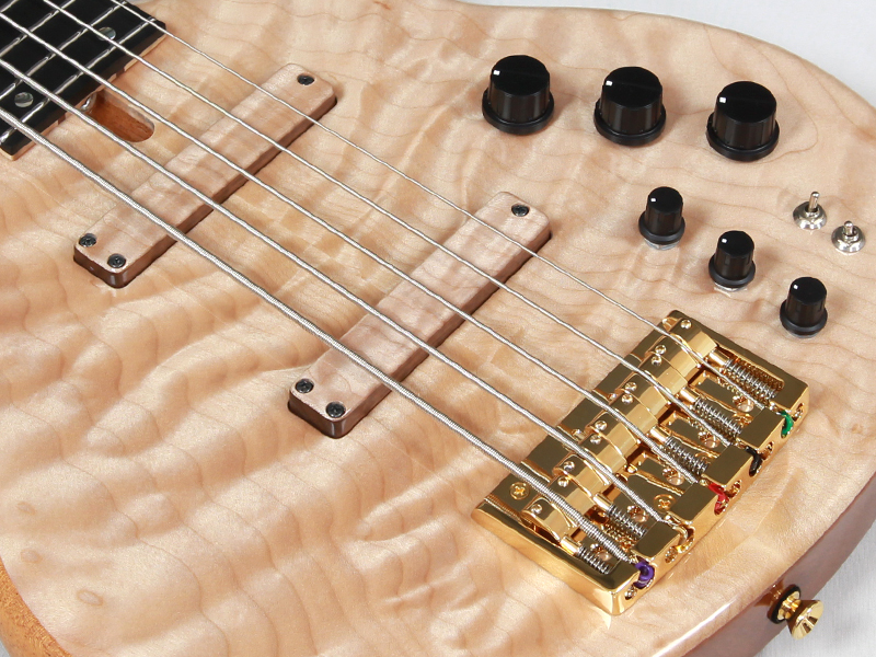 dragonfly CS5/345 CUSTOM Quilted Maple / Mahogany NAT GLOSS