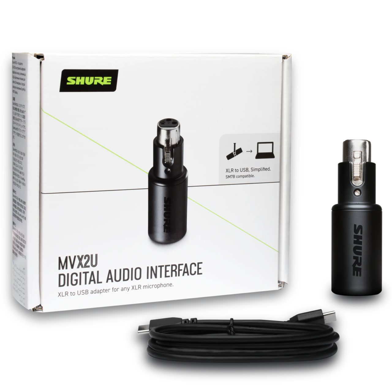 SHURE シュア MVX2U ◇ デジタルオーディオインターフェース 送料無料