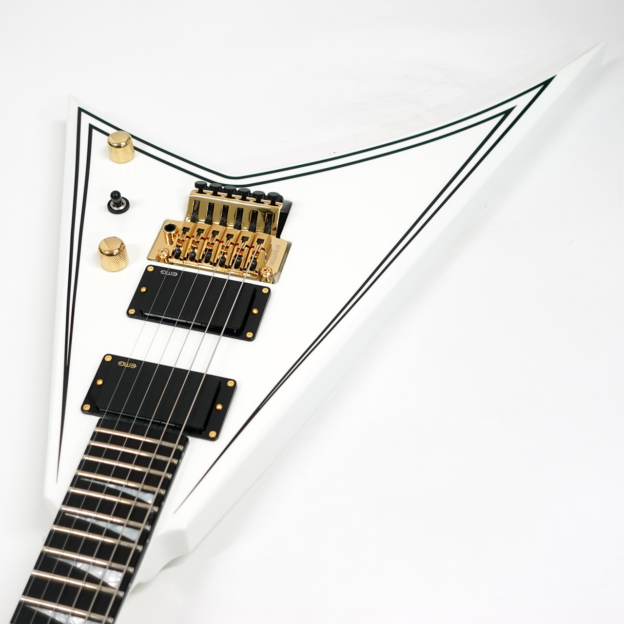 Jackson ジャクソン MJ Series Rhoads RR24MG White with Black