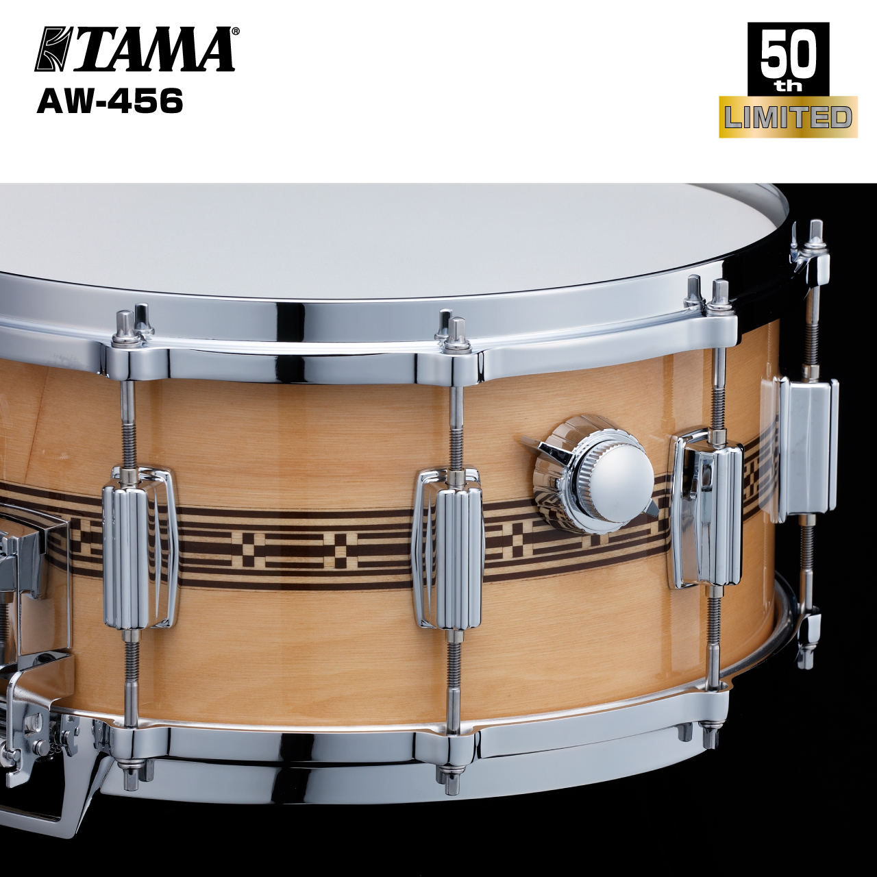 TAMA 【TAMA 50th LIMITED】 AW-456 [Mastercraft Snare Drum