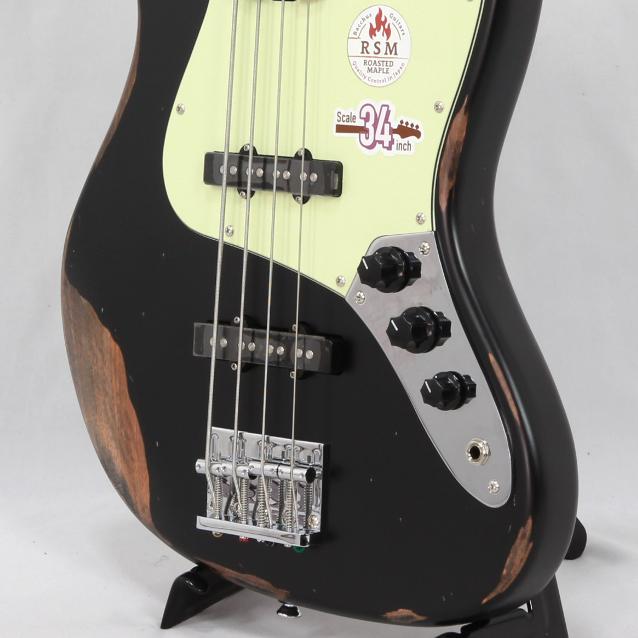 Bacchus バッカス WL4-AGED/RSM BLK-AGED エレキベース エイジド