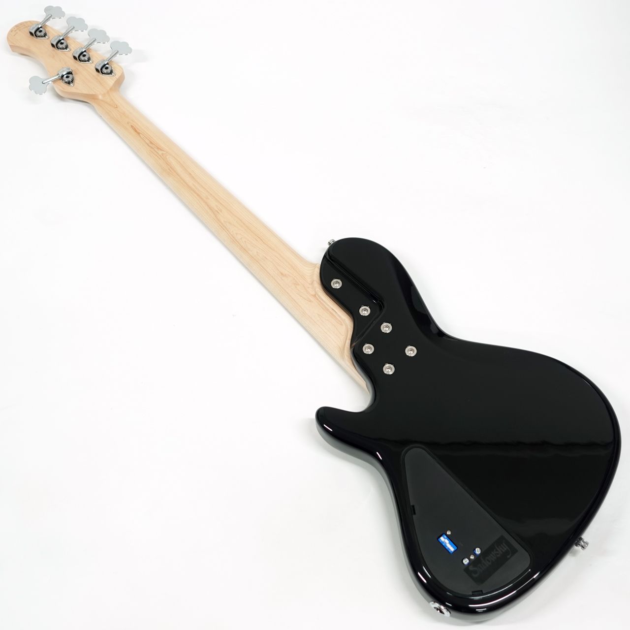 Sadowsky ML24 SC5 Single Cut Bass Ash / Black High Polish