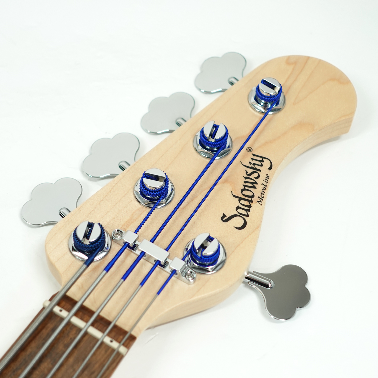 Sadowsky ML24 SC5 Single Cut Bass Alder Black High Polish
