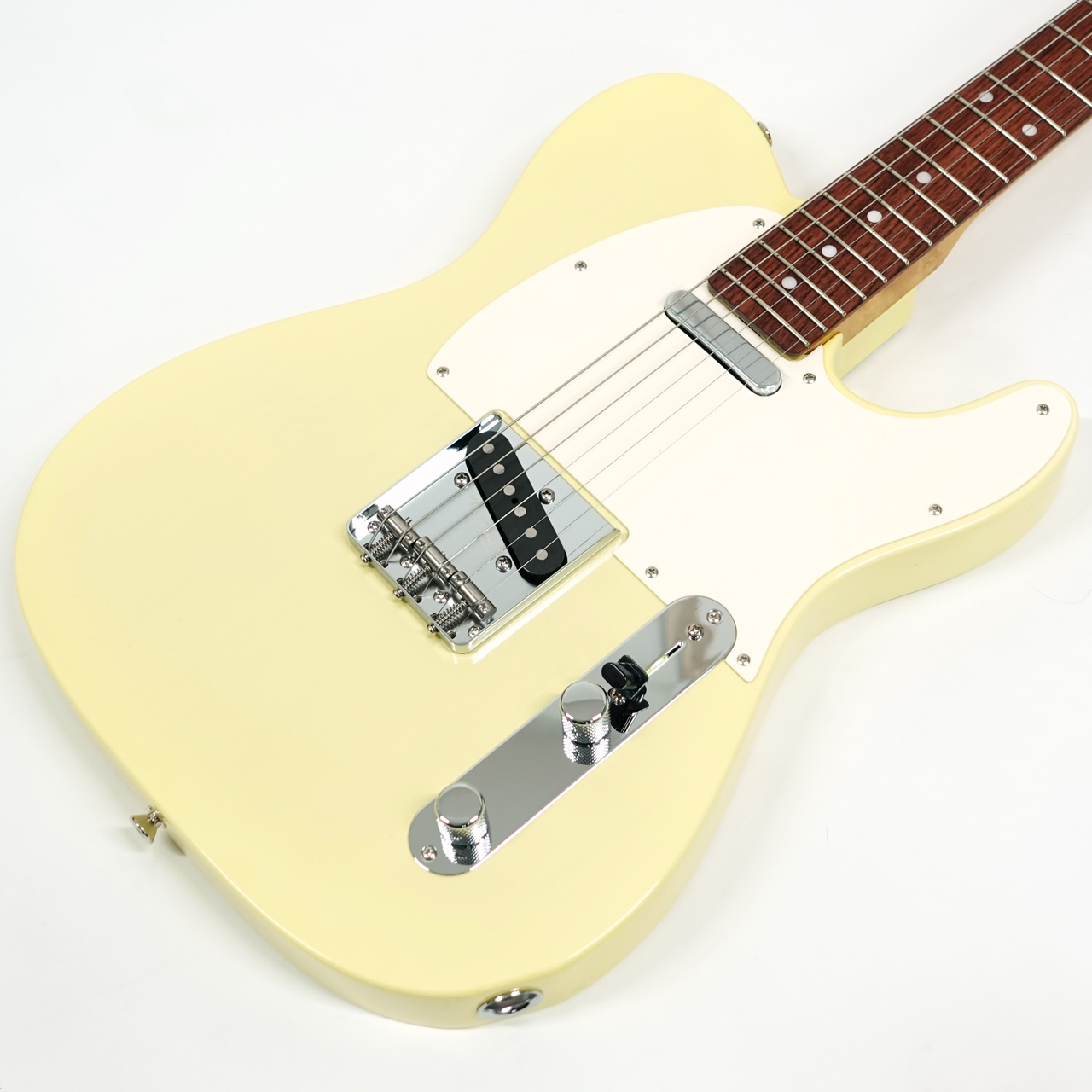 K.Nyui Custom Guitars PST SSH See-Thurough Pink White 1980年