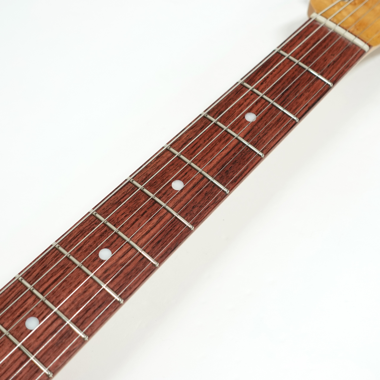 K.Nyui CUSTOM GUITARS エレキギター レッド