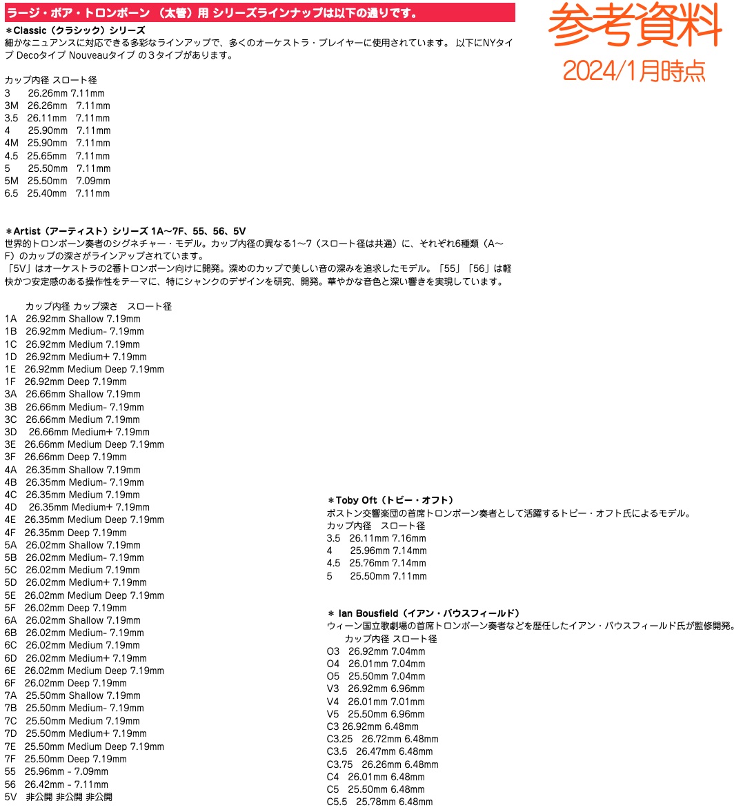 Griego グレイゴ 4C 太管 アーティストシリーズ マウスピース