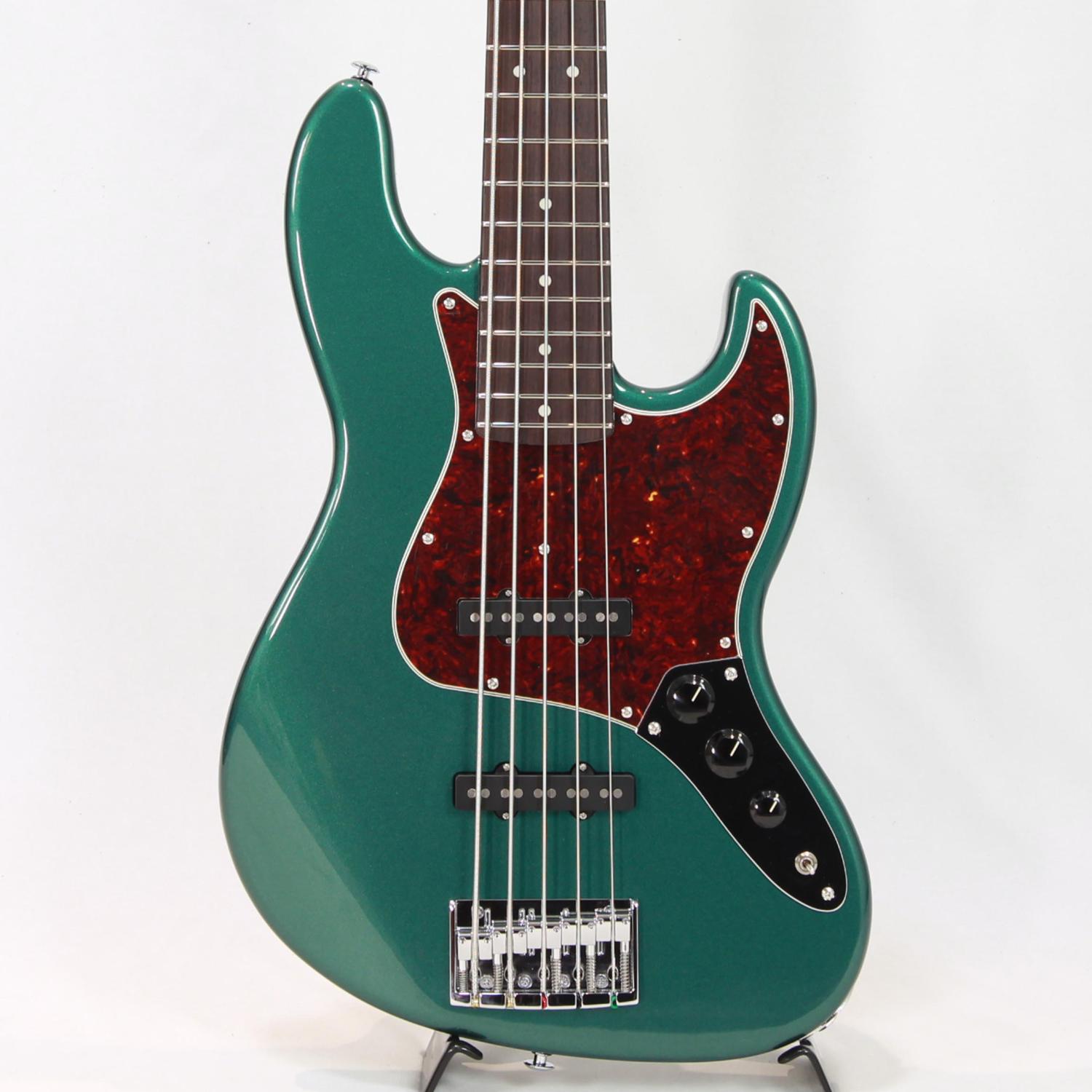 Black Smoker BETA-J5 Sherwood Green Metallic 国産 5弦ベース