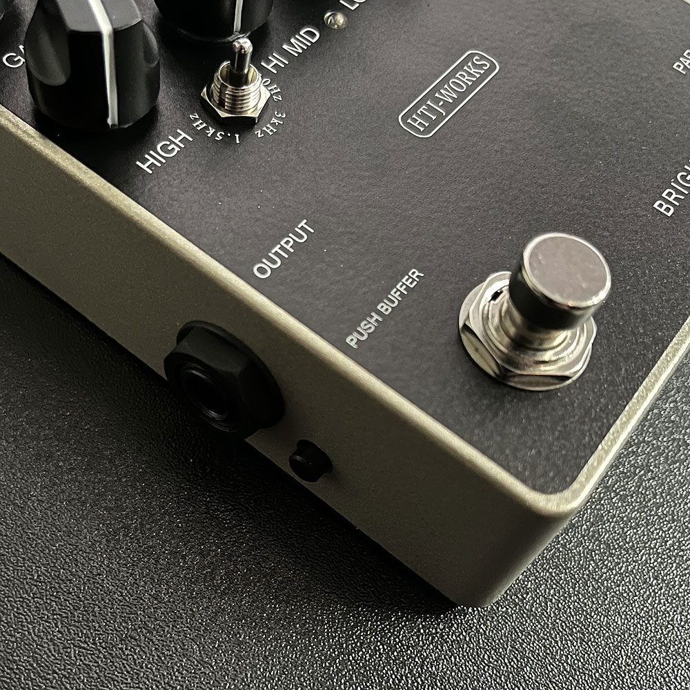 ベース HTJ-WORKS BRIGHT HORSE BDX Black BRIGHT HORSE BDX -Bass Deluxe Preamp-〈BLACK〉※納期