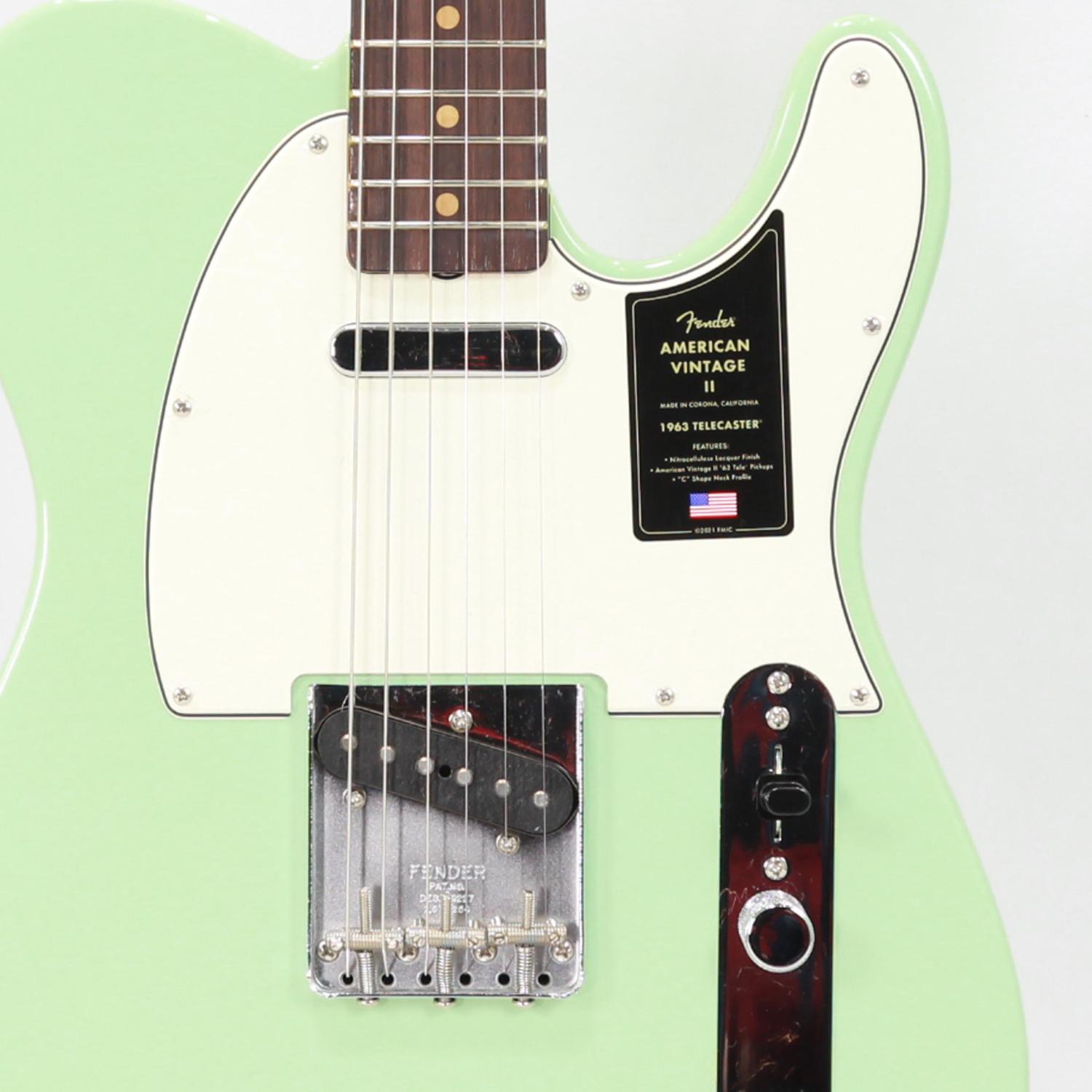 ギター Fender USA Telecuter American standard Fender American Vintage II 1963 Telecaster 3-Color Sunburst (SN