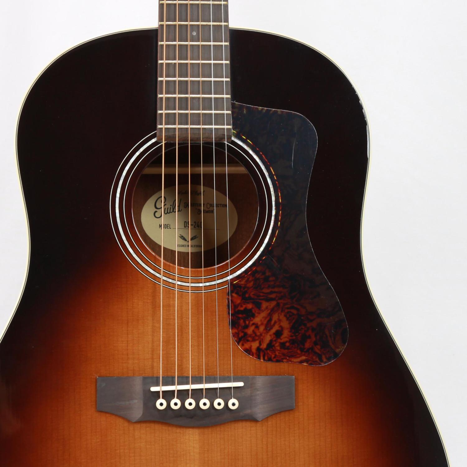 チ*ン様 新品同様！GUILD 〈ギルド〉 DS-240 MEMOIR 専用ギグ Guild DS-240 Memoir Solid Top Slope Shoulder Dreadnought