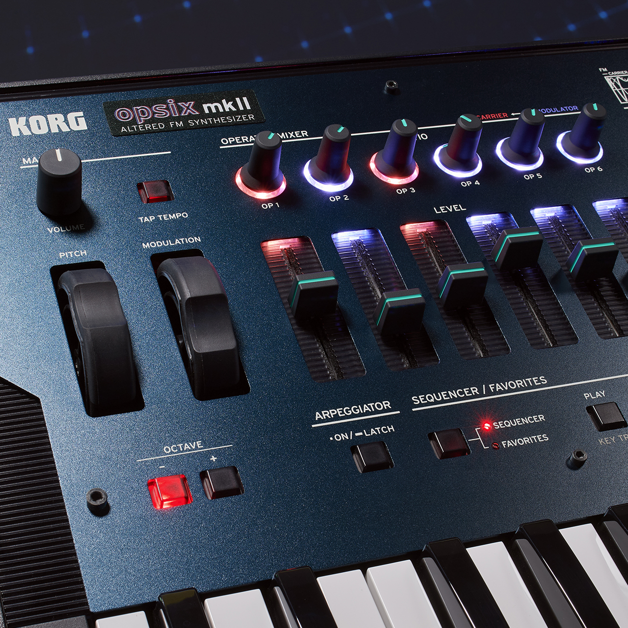 KORG opsix mk II ほぼ未使用 KORG opsix mkII コルグ シンセサイザー FM音源 ALTERED FM