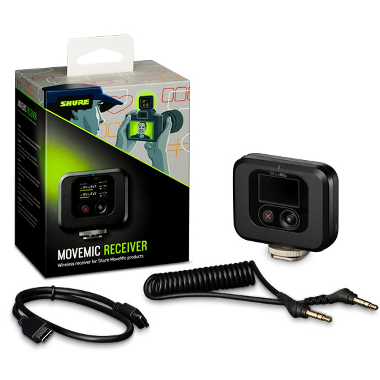 SHURE シュア MV-R-J-Z6 MoveMic 専用受信機 送料無料! | ワタナベ楽器