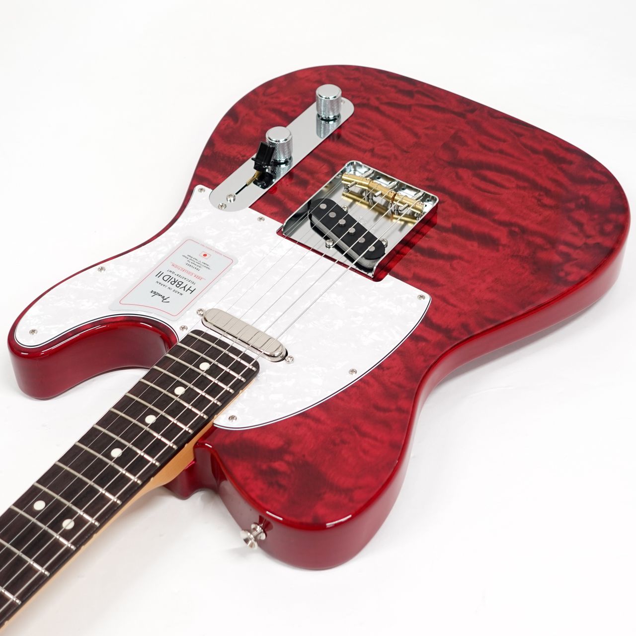 Hybrid II 2024 Collection Quilt Red 新同品 Fender 2024 Collection Made in Japan Hybrid II Telecaster