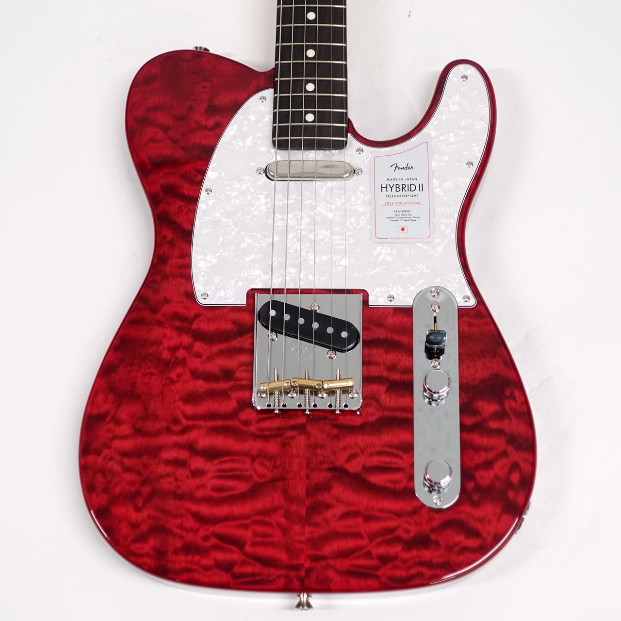 Hybrid II 2024 Collection Quilt Red 新同品 Fender Made in Japan Hybrid II 2024 Collection Stratocaster
