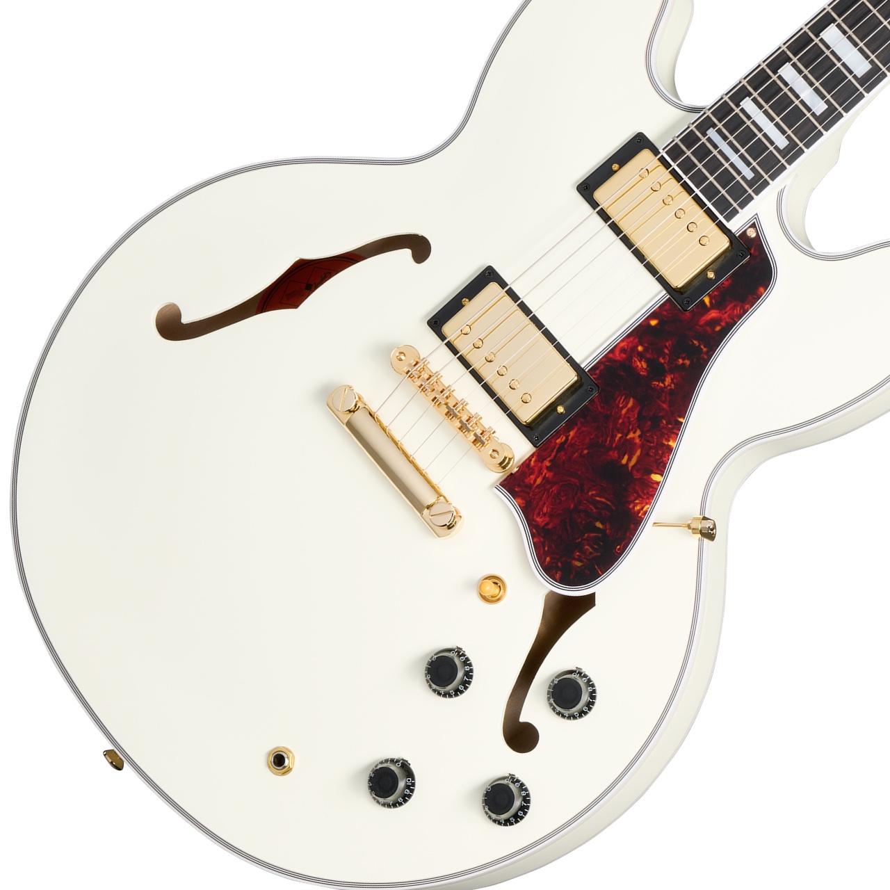 Epiphone ES-355 ホワイト　ギター Epiphone 1959 ES-355 Semi-Hollow Electric Guitar Classic