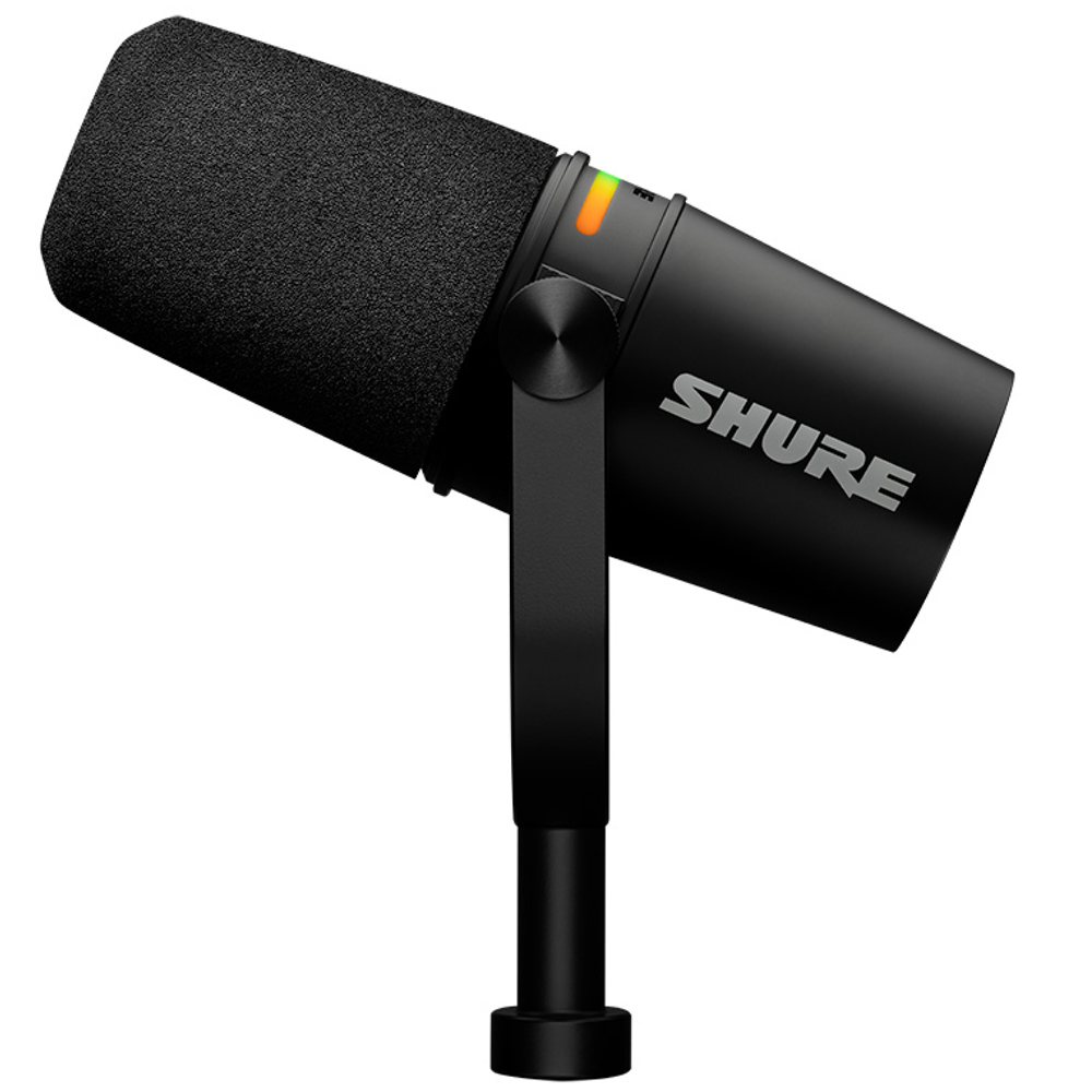 SHURE シュア MV7+ (プラス) ブラック ◇ 配信向けUSBマイク