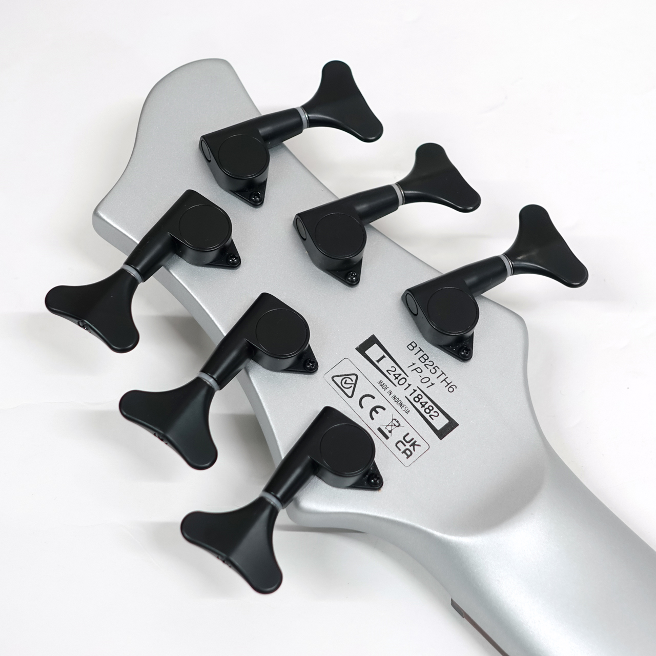 Ibanez アイバニーズ BTB25TH6 Silver Blizzard Matte 6弦ベース