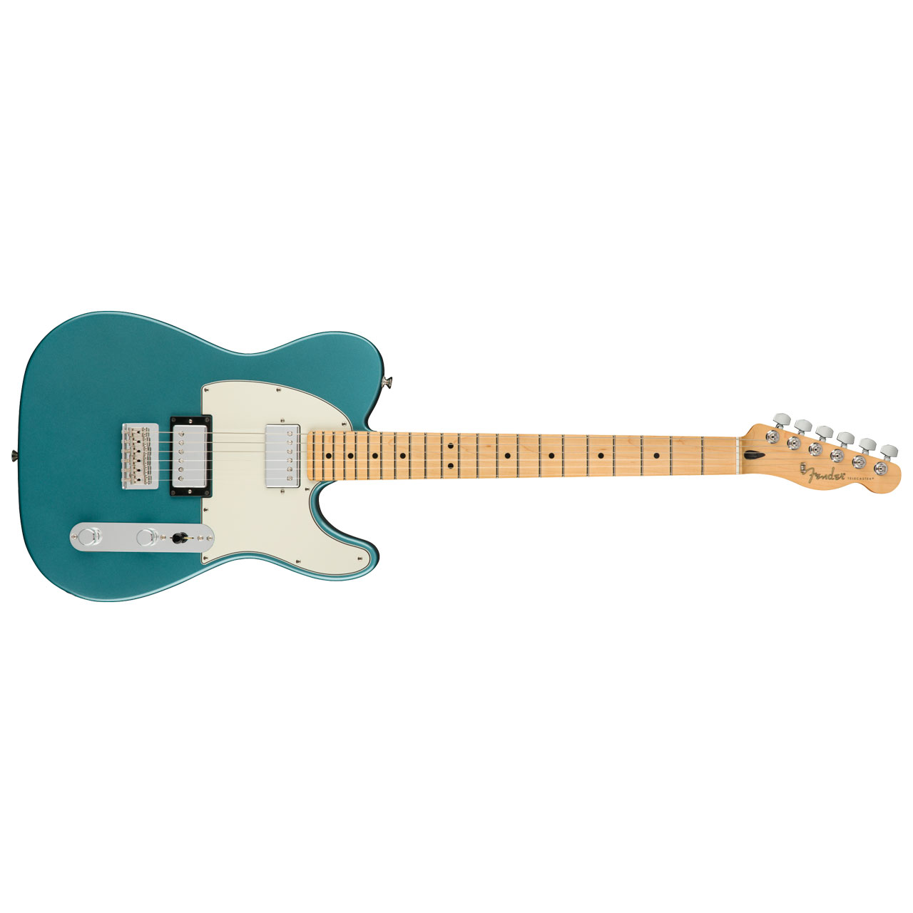ギター Fender Telecaster tidepool from Mexico Fender Player Telecaster Maple Fingerboard Electric Guitar