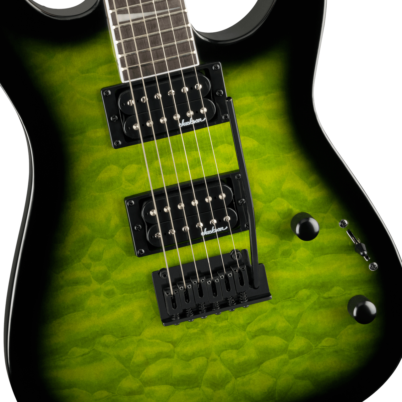 Jackson ジャクソン Dinky JS20 DKQ 2PT Transparent Green